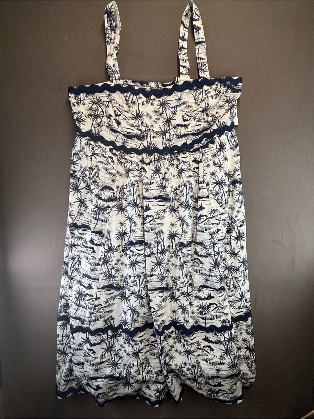 Torrid Belle Isle Babydoll Jungle High Low Hem Maxi Sundress